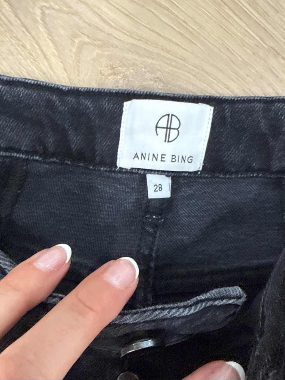 Anine Bing Black Women's Jeans